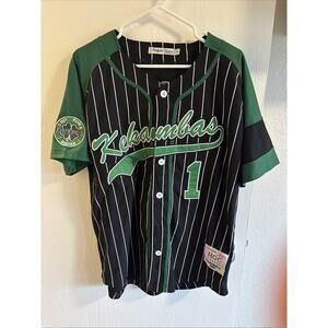 Kekambas Movie Jersey Adult Medium Jarius Evans Hardball Movie Baseball Jersey
